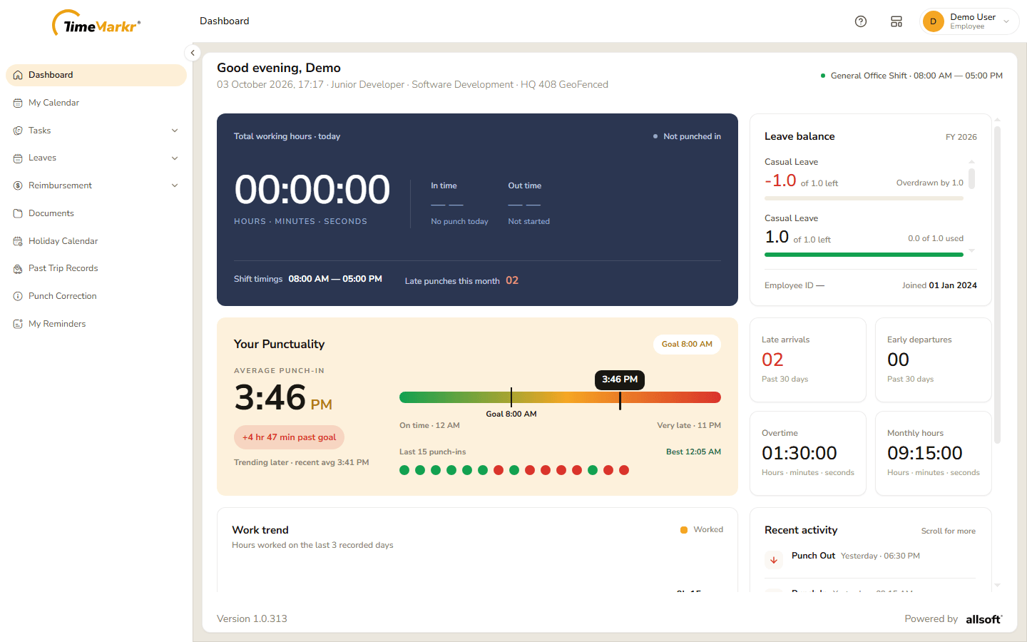 Dashboard